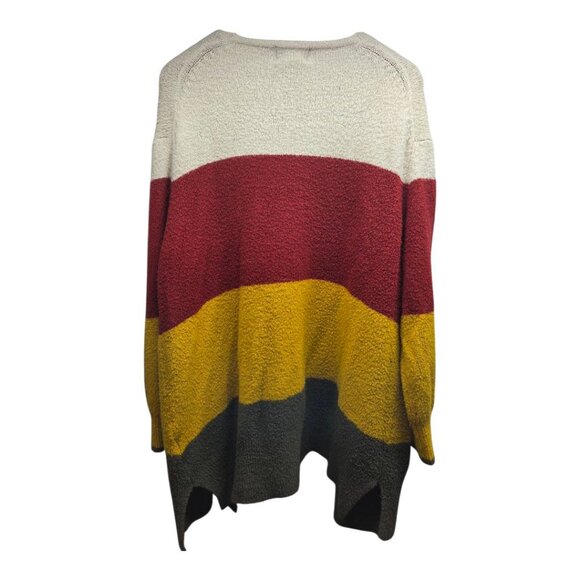 Jordache Multicolored Oversized Long Sleeve Cardigan - Picture 2 of 8